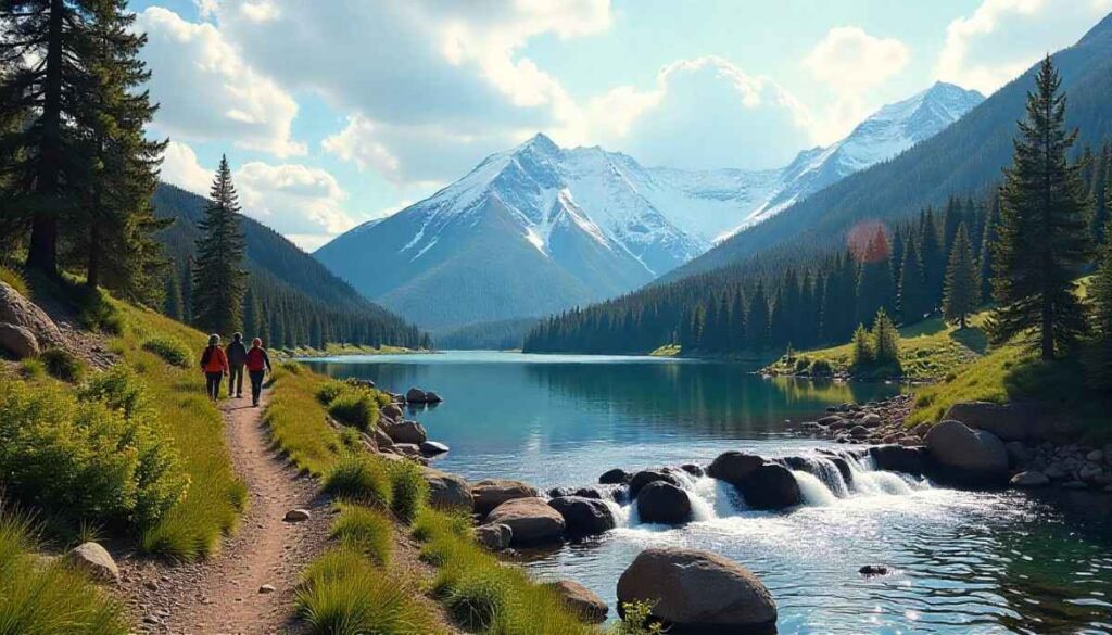 Mohawk Lakes Trail with historic ruins, cascading waterfalls, and serene alpine lakes near Breckenridge, Colorado.