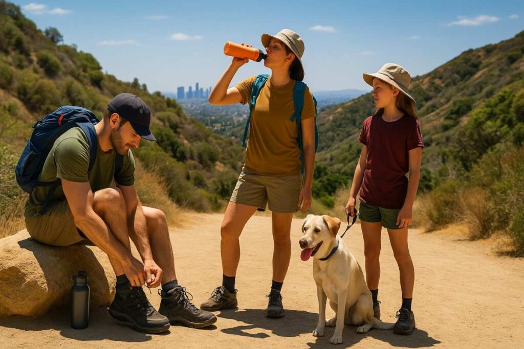 Experience Based hiking with family and dog.