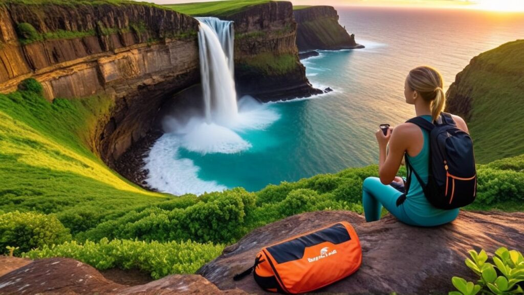Hiking enjoying the Best Maui Hiking Trails.