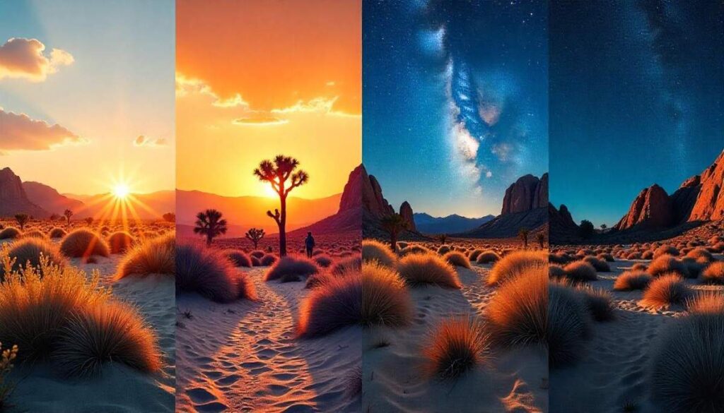 Seasonal hiking in Joshua Tree