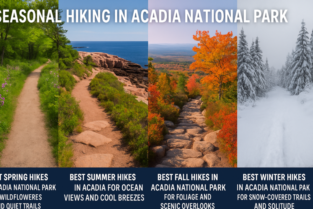 Seasonal Hikes in Acadia