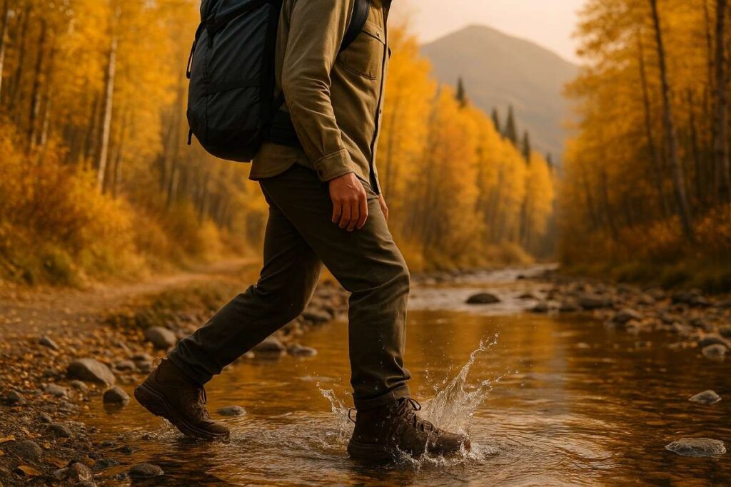 Merrell Moab 3 hiking boot featuring Vibram sole for rugged mountain hiking.