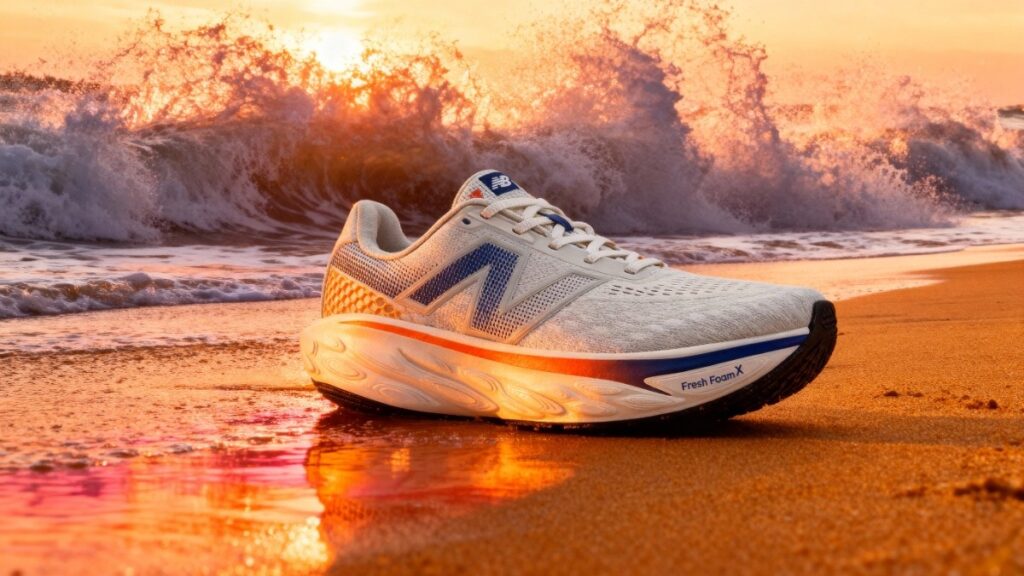 New Balance Fresh foam X 1080 v14 outdoor shot.