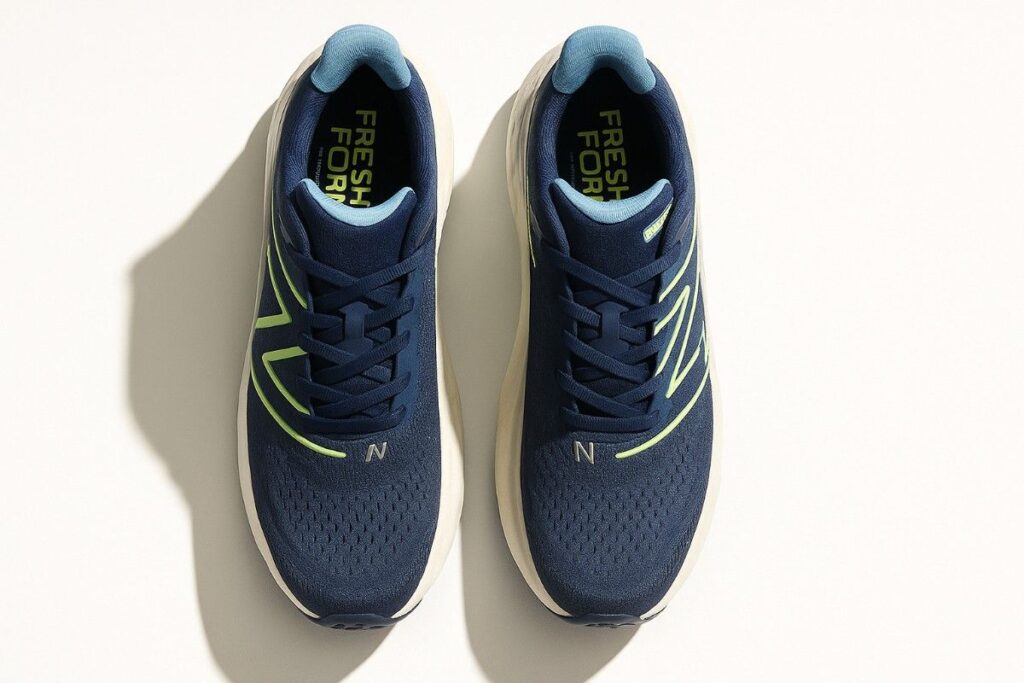Above angle view of New Balance Fresh Foam X More v4.