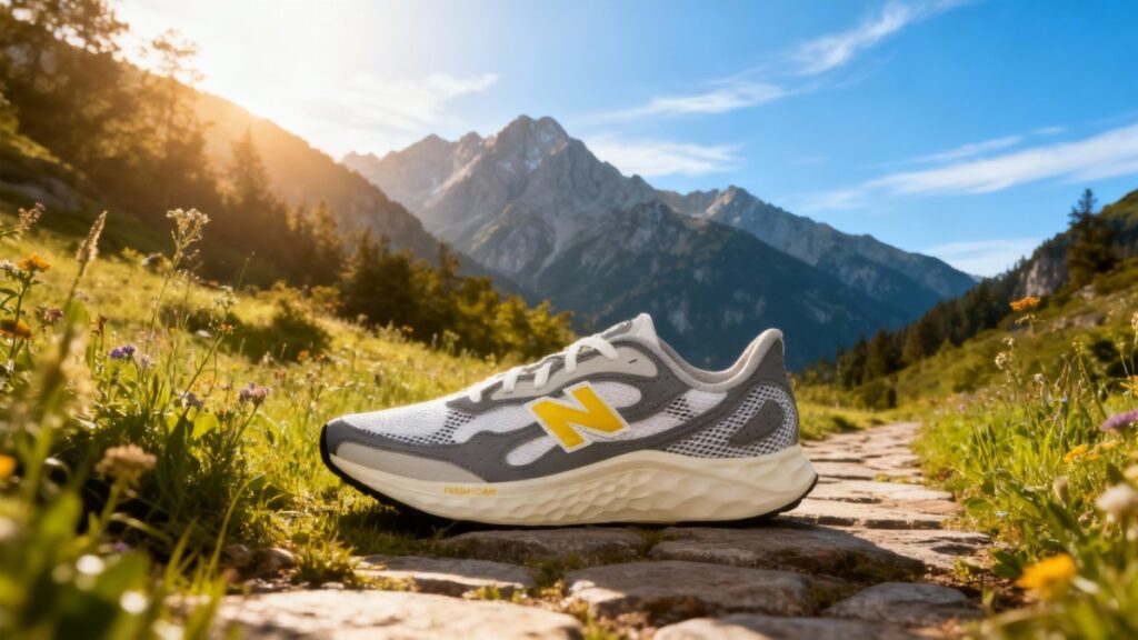 New Balance Fresh Foam Arishi v4 outdoor shot.