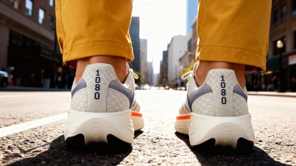 Heels view of New Balance Fresh Foam X 1080 v14.
