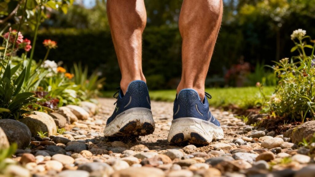 Heels view of New Balance Fresh Foam X More v4.