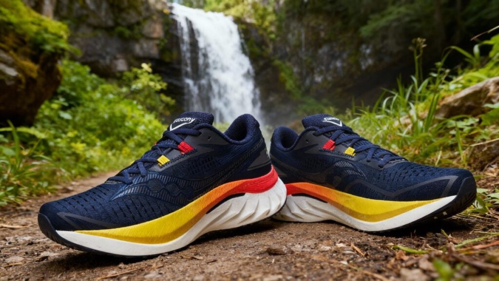 Outdoor shot of Saucony Endorphin Speed 4.