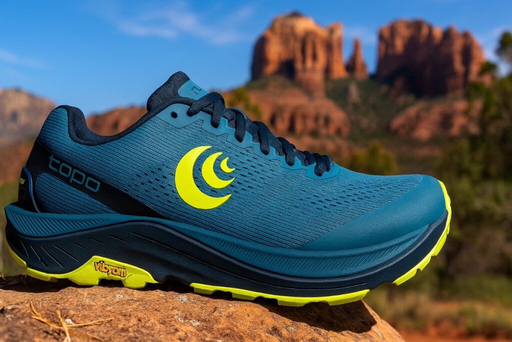 Close-up of Topo Ultraventure 3