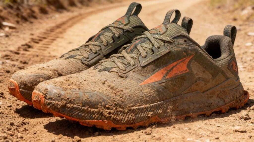 Altra Lone Peak 8 Uttered in dust.