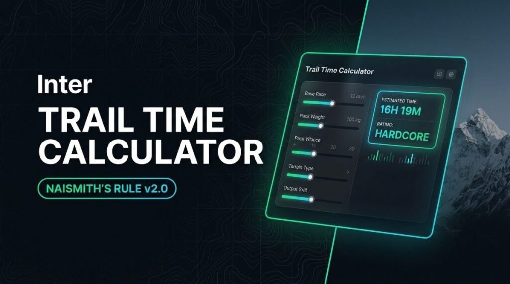 Hiking Time & Pace Calculator.